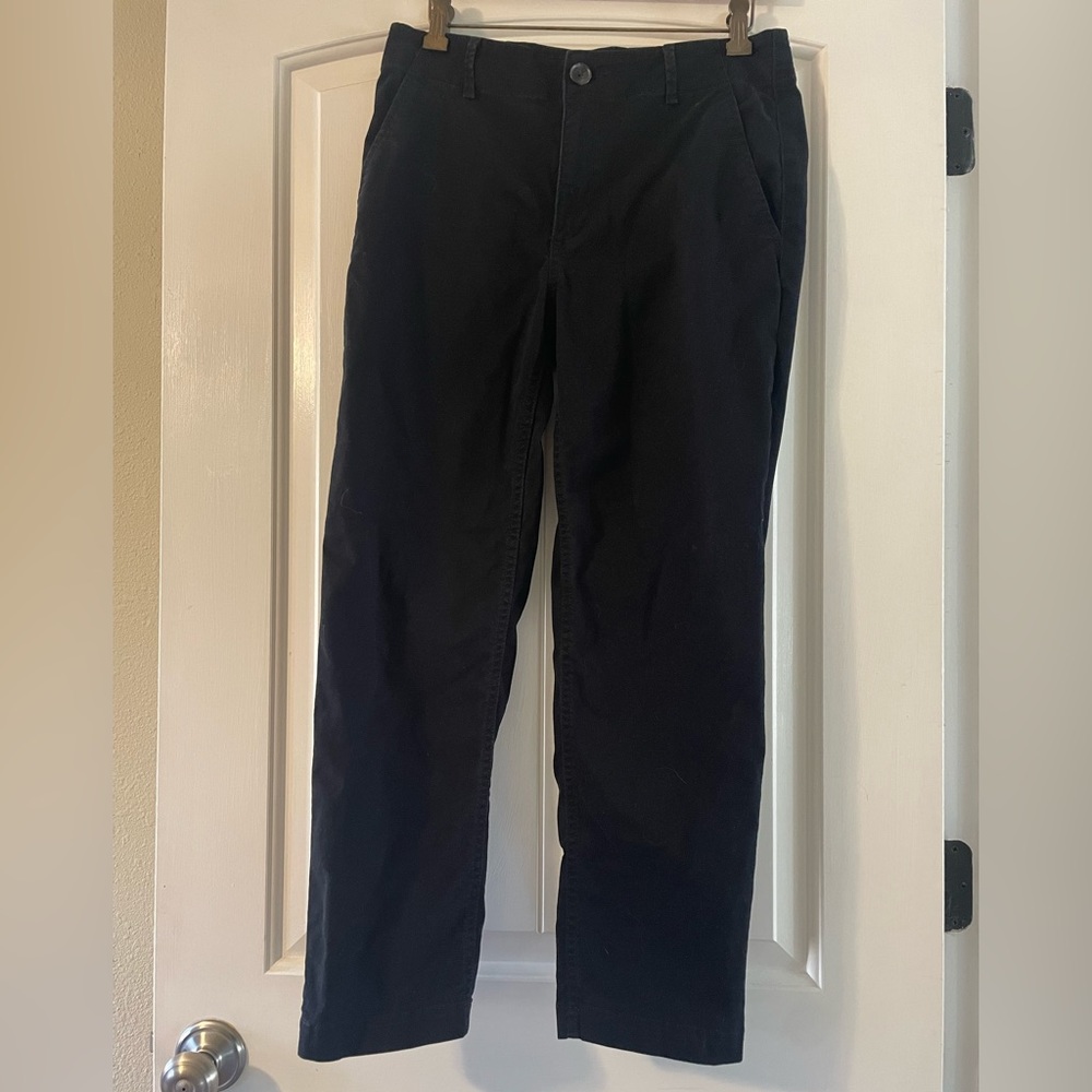Black size 4 Loft perfectly straight pants